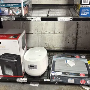FELLOWES SHREDDER, CUCKOO RICE COOKER, TAYLOR DIGITAL BATH SCALE & PHOTO FRAMES: *WORKING CONDITION