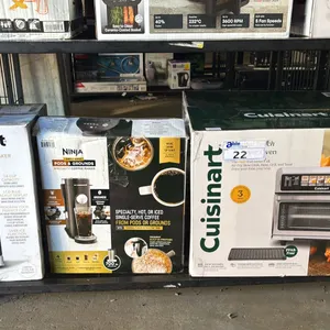 QUISINART BREW CENTRAL COFFEEMAKER, NINJA PODS & GROUNDS COFFEEMAKER & CUISINART AIR FRYER OVEN