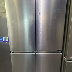 HISENSE 36" WIDE STAINLESS STEEL FRENCH DOOR FRIDGE WITH BOTTOM FREEZER