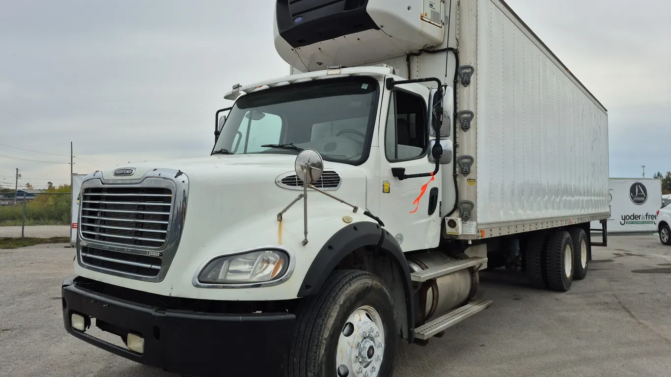 2013 Freightliner M2 112 T/A Reefer Van Body Truck