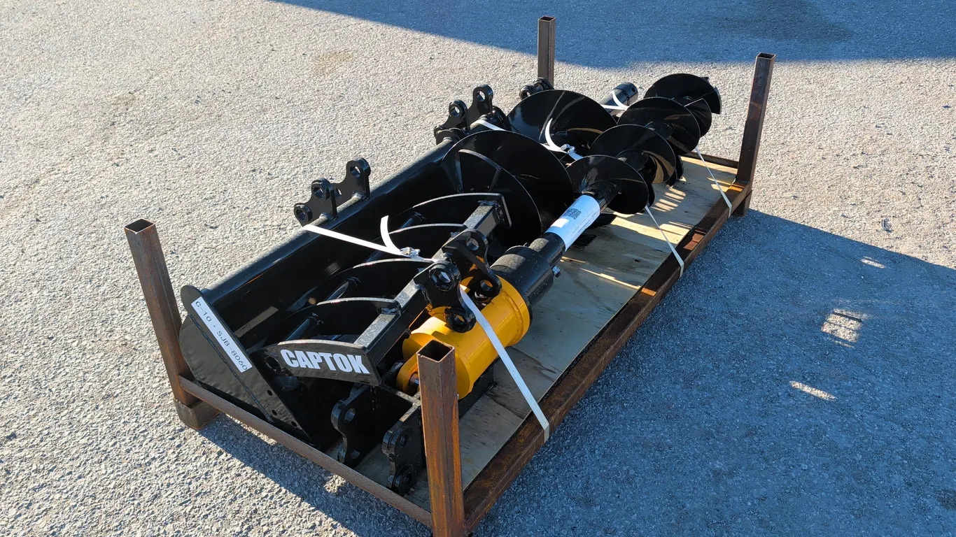 Unused 2026 Captok Assorted Excavator Attachments (8 pcs)