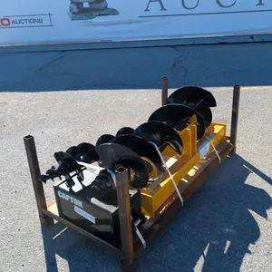 Unused 2026 Captok Skidsteer Loader Auger & Extra Rod