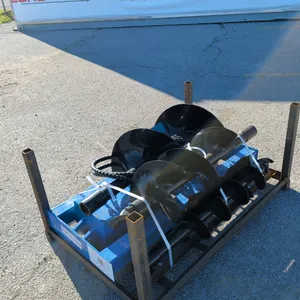 Unused 2026 Captok Skidsteer Loader Auger & Extra Rod