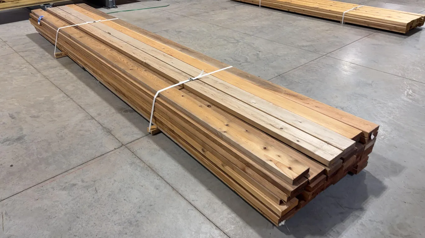 Bundle of Cedar Lumber