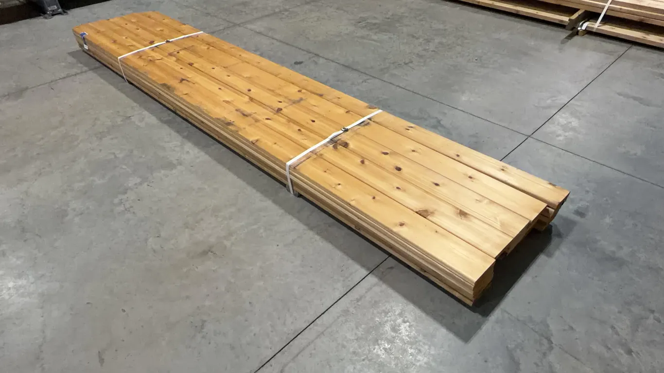 Bundle of Cedar Decking