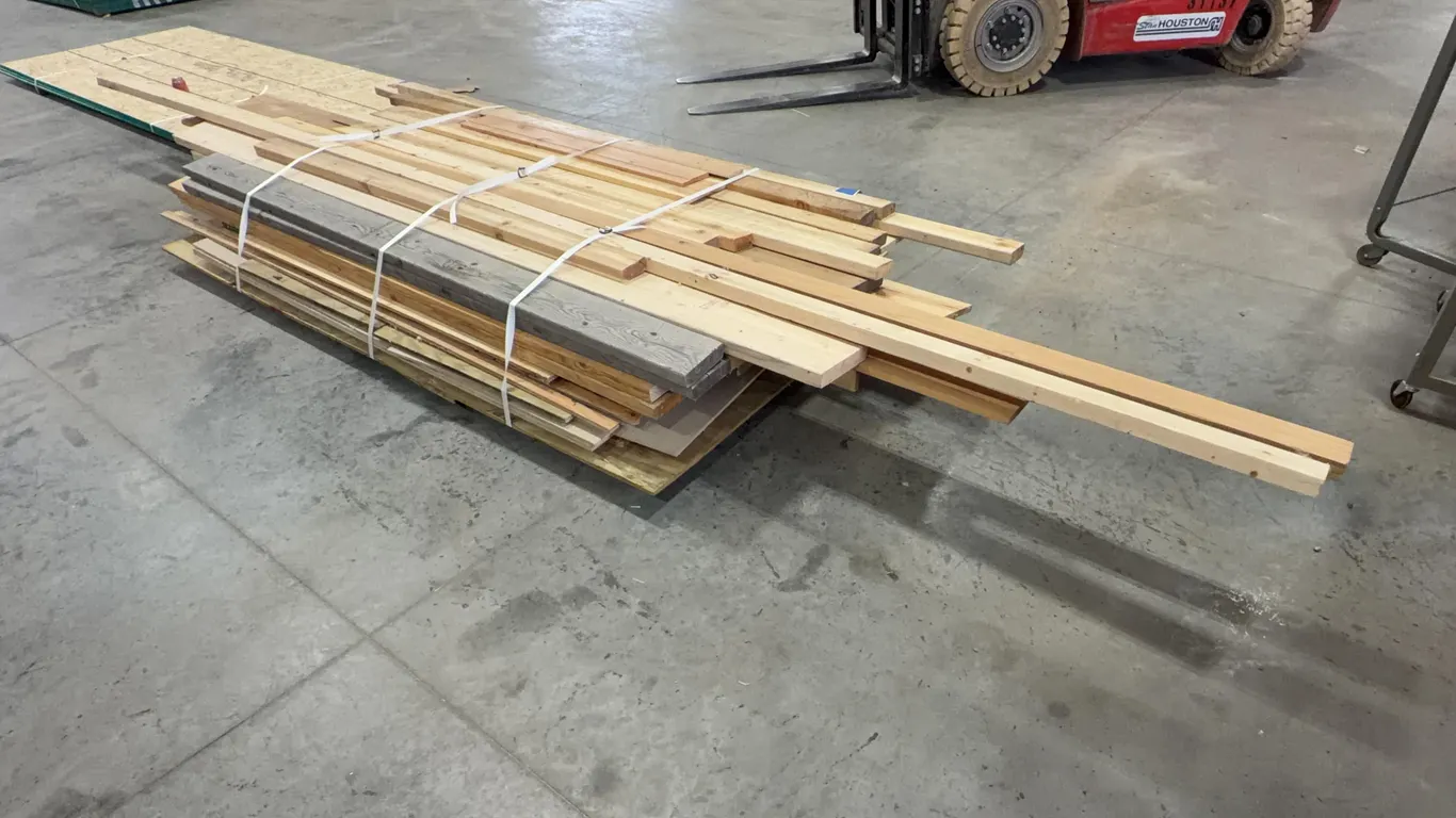 Bundle of Assorted Lumber