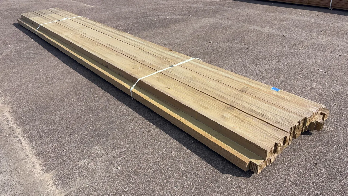 Bundle of Glu Lam Lumber