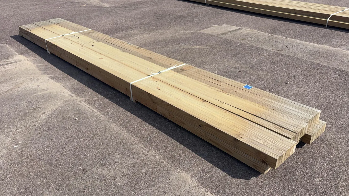 Bundle of Glu Lam Lumber