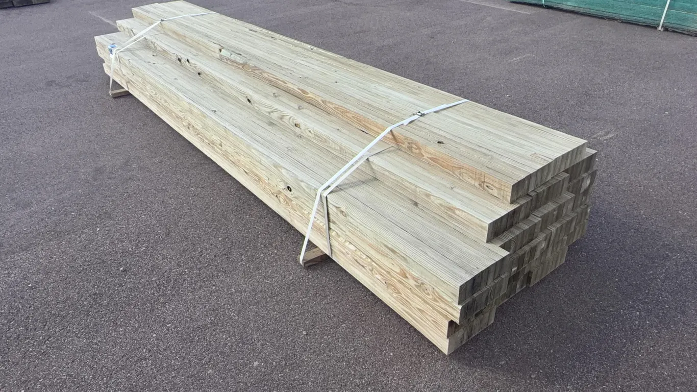 Bundle of Glu Lam Lumber