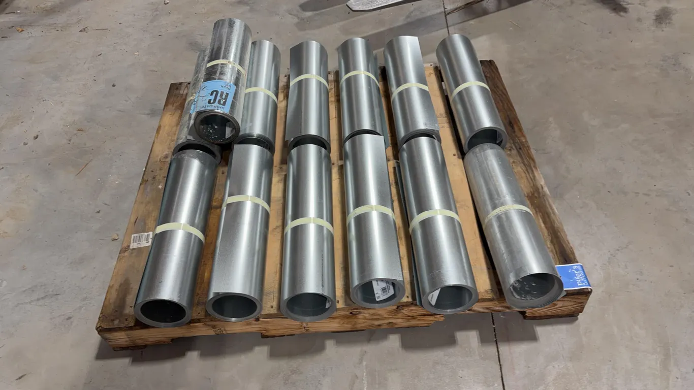 Rolls of Galvanized Steel