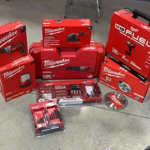 Assortment of Milwaukee Tools and Accessories