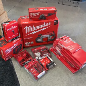 Assortment of Milwaukee Tools and Accessories