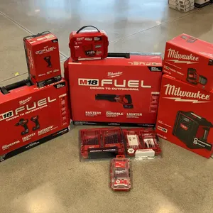 Assortment of Milwaukee Tools and Accessories