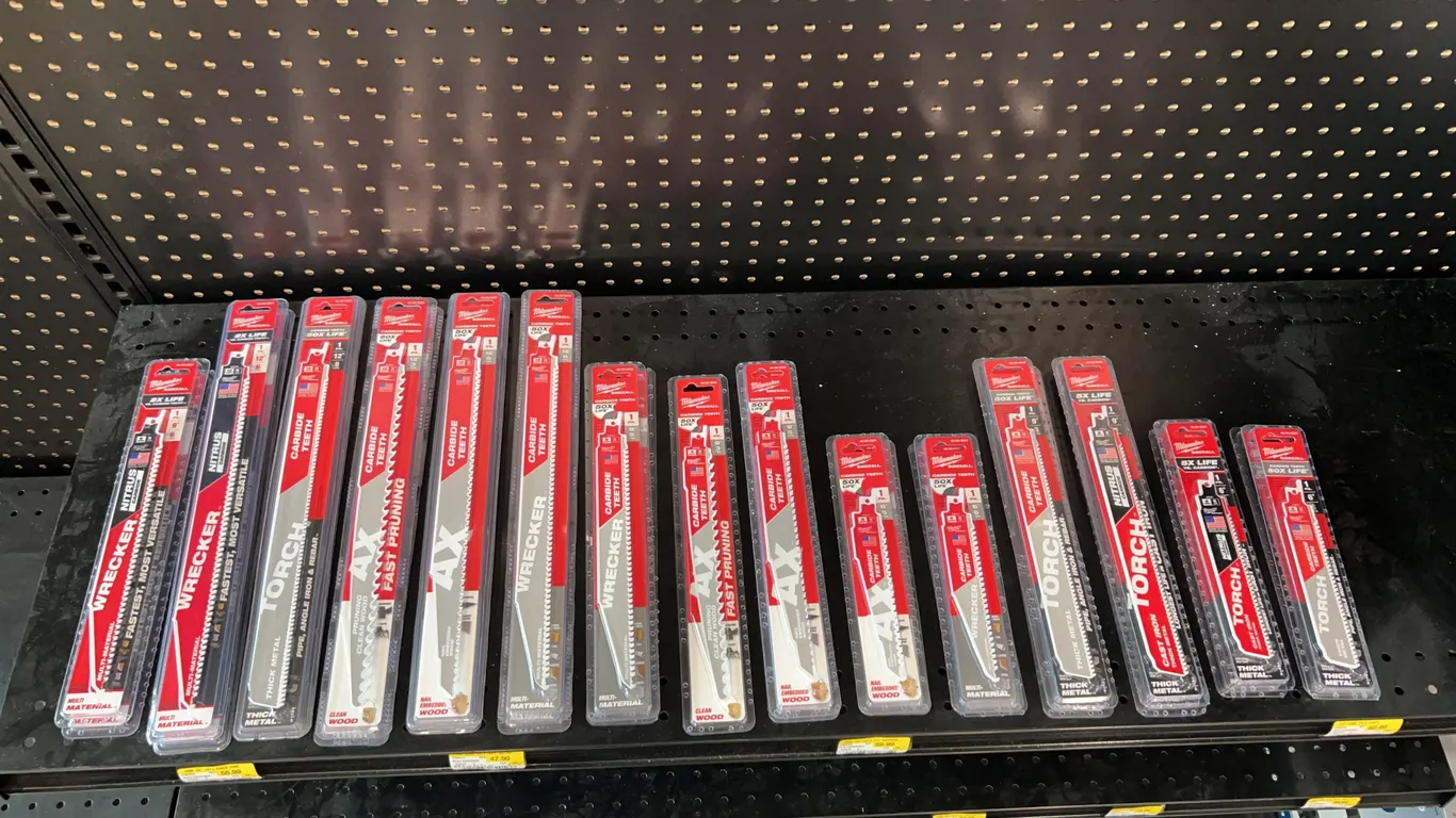 Milwaukee Carbide Sawzall Blades