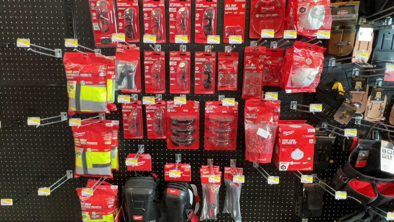 Assortment of Milwaukee Protective Equipment