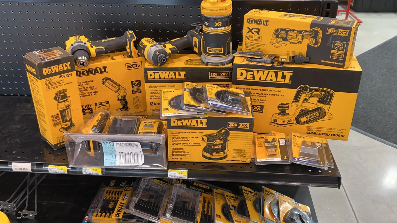 Bundle of DeWalt Tools and Accessories