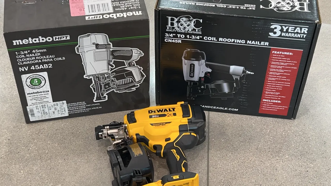 Coil Roofing Nail Guns