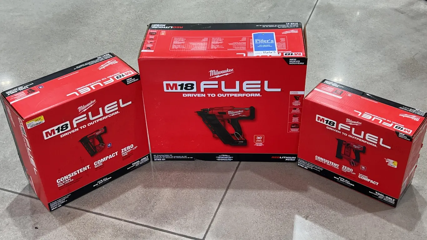 Milwaukee Nail Guns