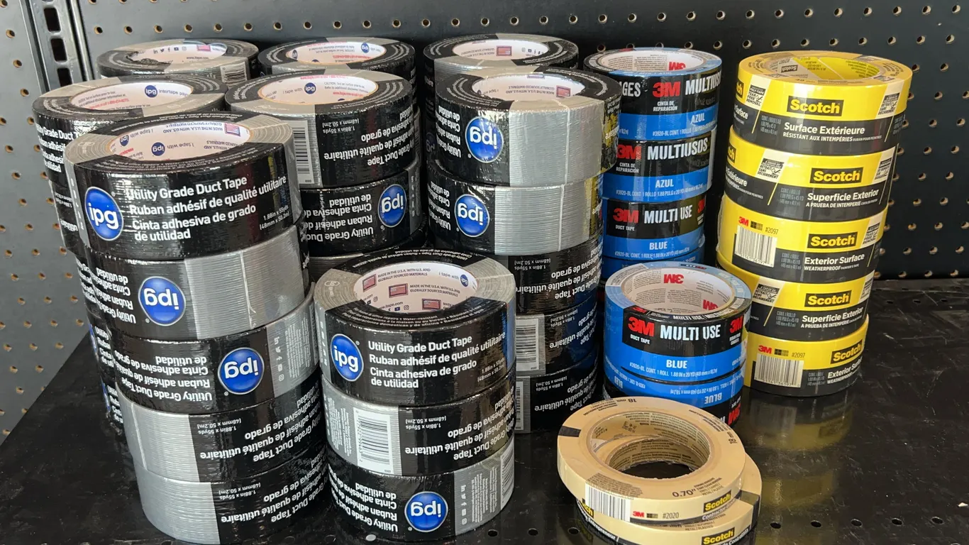 Assortment of Duct and Scotch Tape