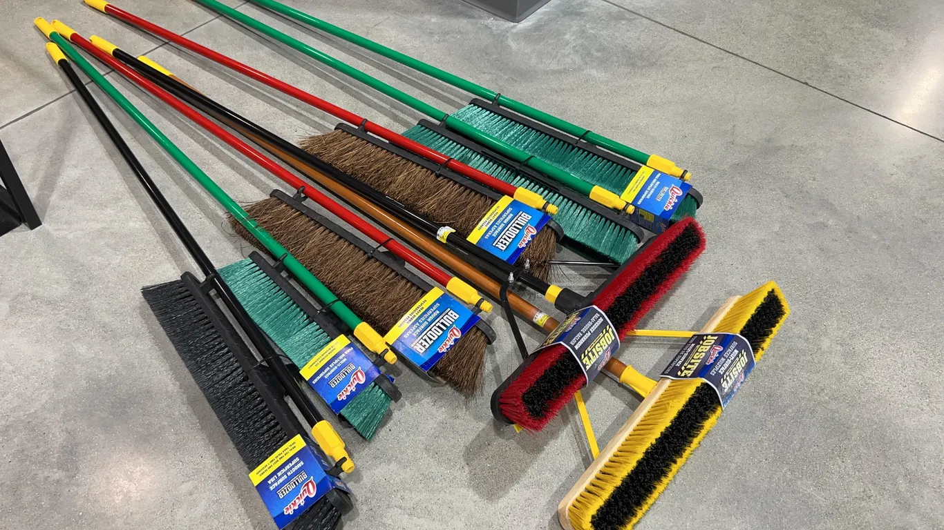 Quickie Jobsite and Bulldozer Brooms