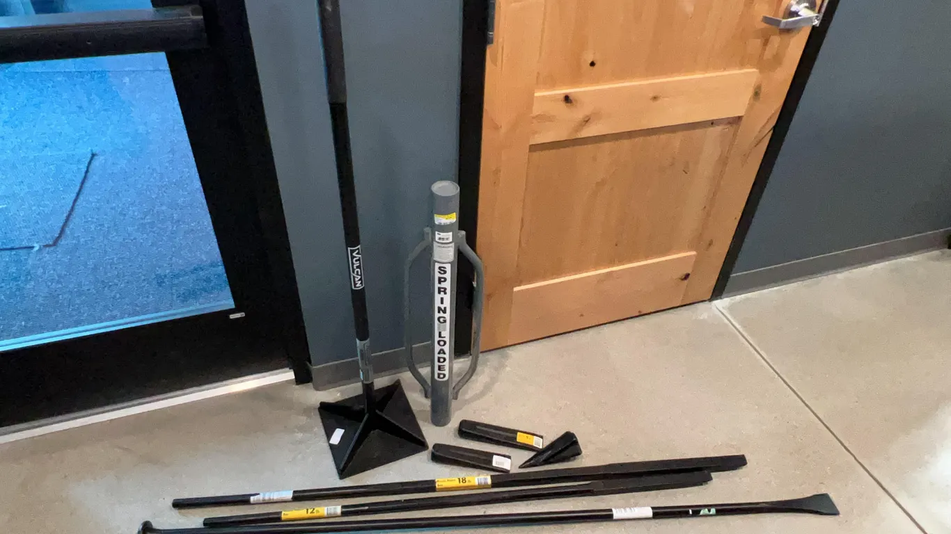 Post Pounder, Pinch Point Bars, Wedges, and Tamp Bar