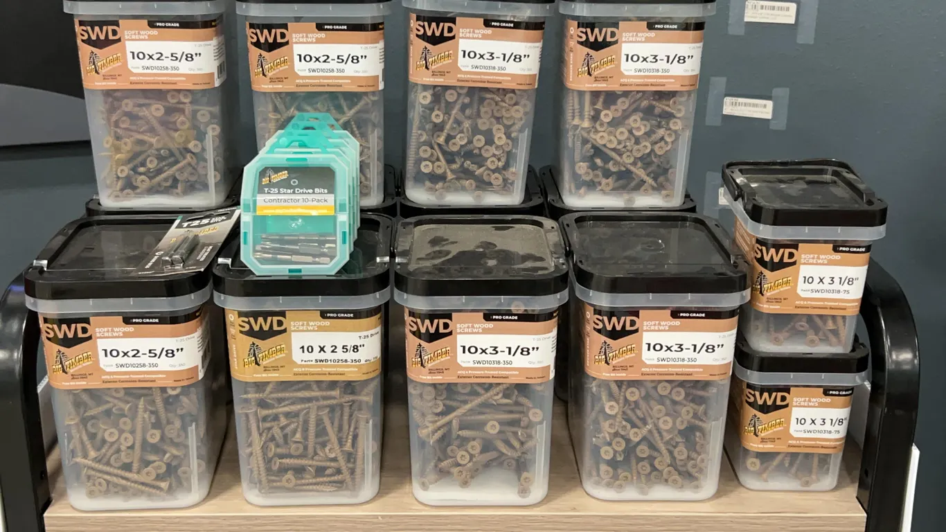 Big Timber Pro Grade Soft Wood Screws