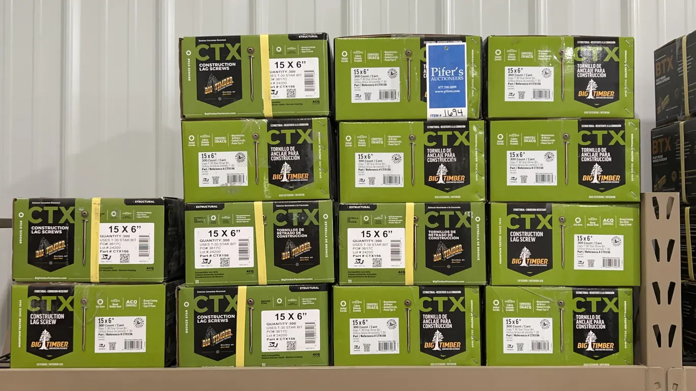 Big Timber Construction Lag Screws