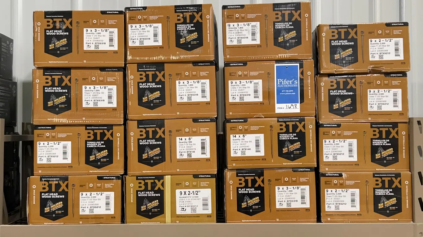 Big Timber Flat Head Wood Screws