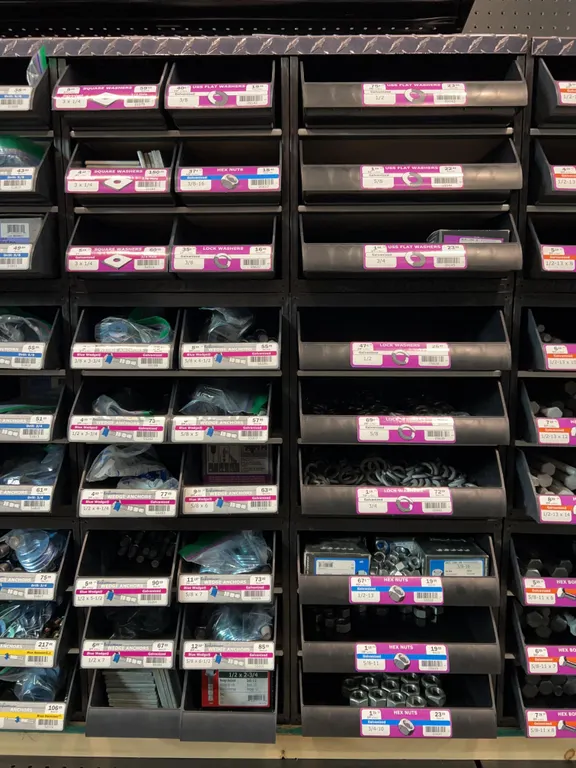 Galvanized Washers, Anchors, and Hex Nuts