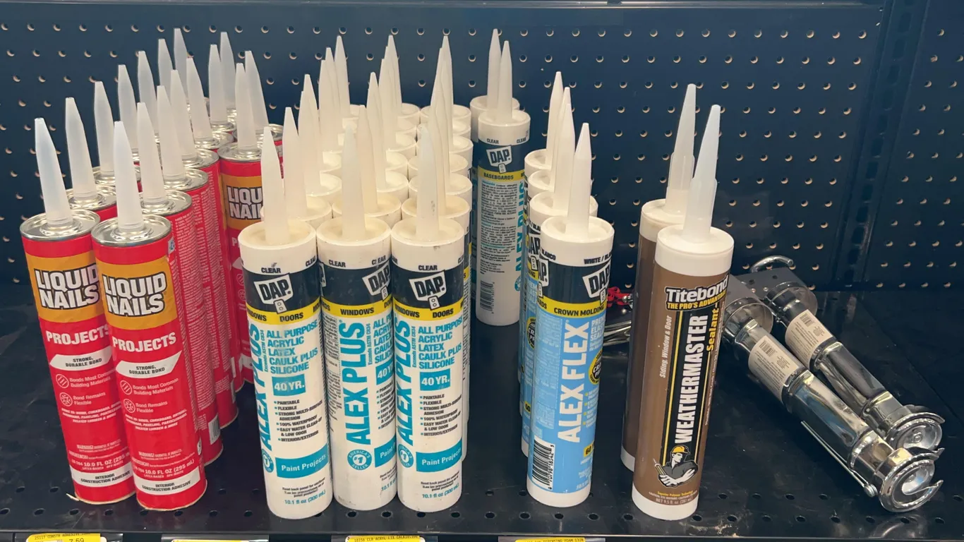 Assortment of Sealants