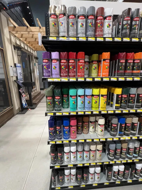 Assortment of KRYLON Color Maxx Spray Paints