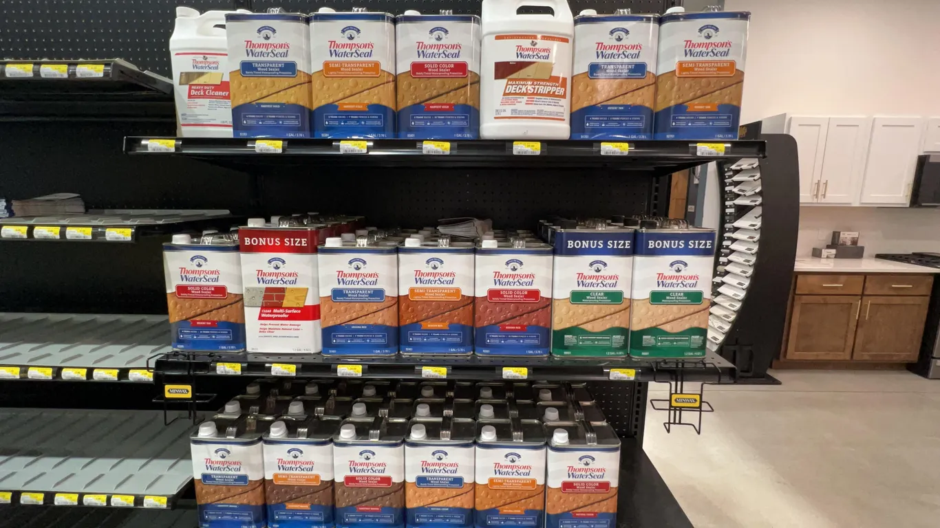 Assortment of Thompson’s Water Seal