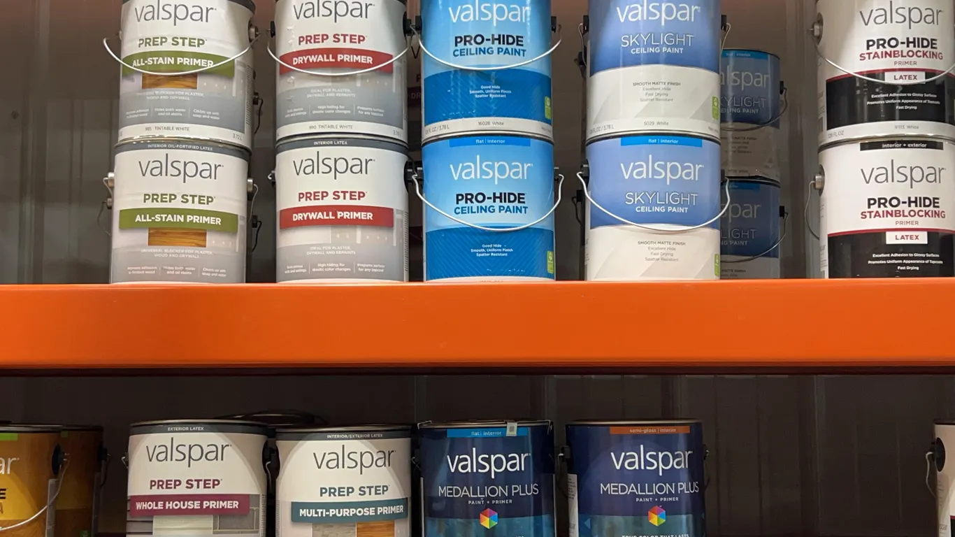 Assorted Valspar Paints