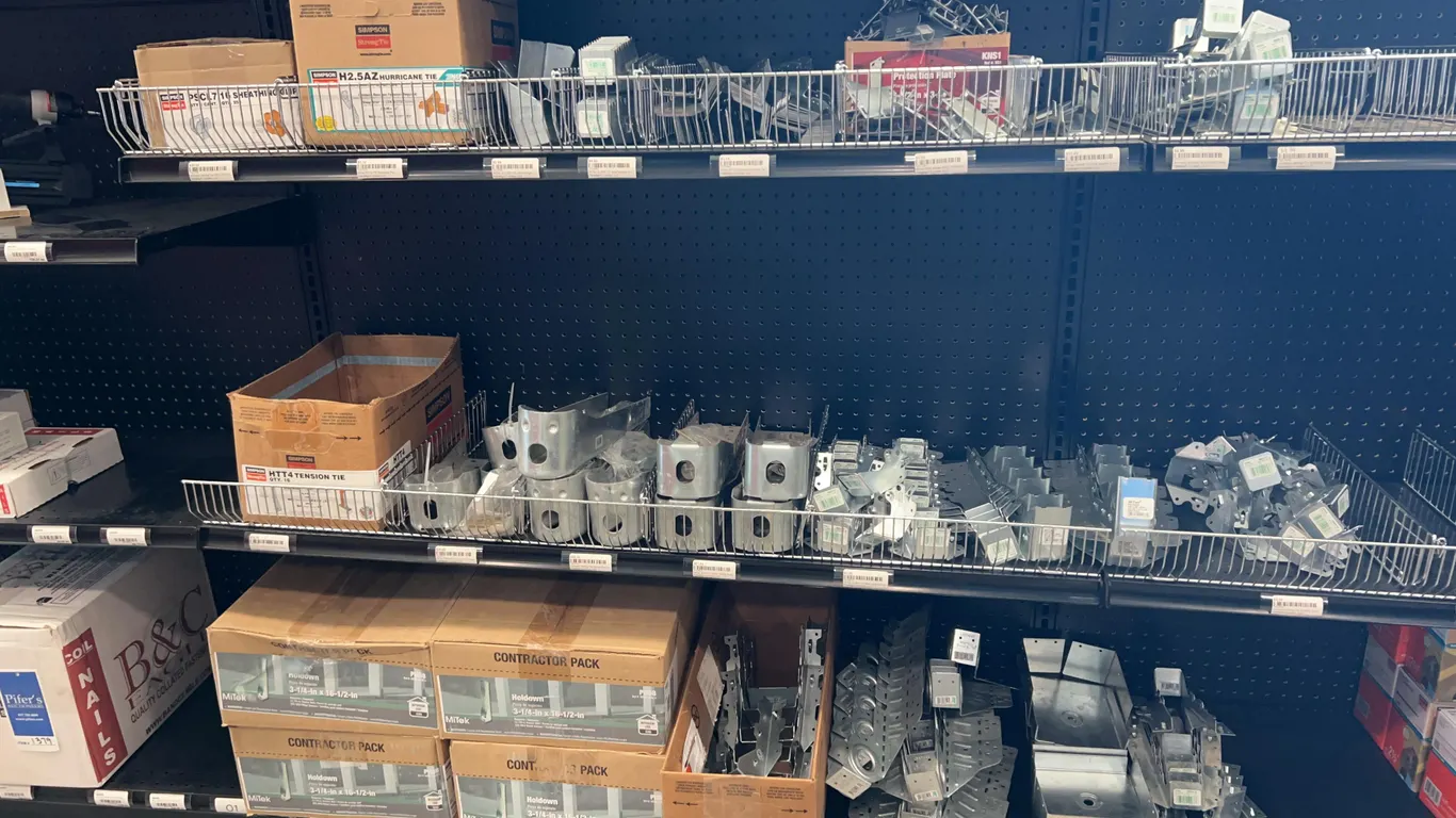Hurricane Ties, Tension Ties, Holdown’s, Joist Hanger’s, Protection Plate's, and Post Anchors