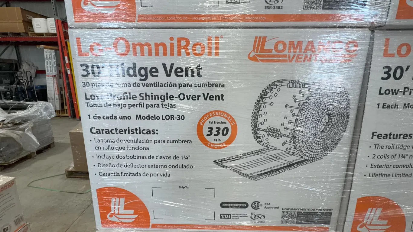 Lo-OmniRoll Ridge Vent