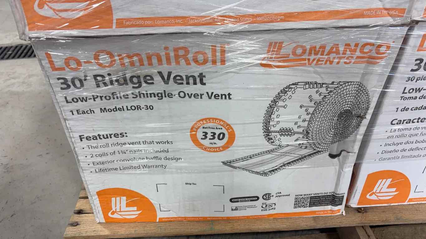 Lo-OmniRoll Ridge Vent