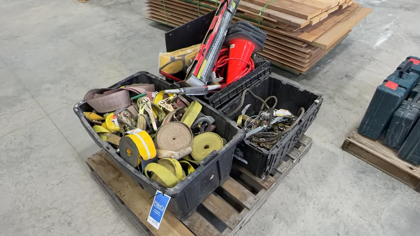 Assortment Of Tie Downs & Supplies
