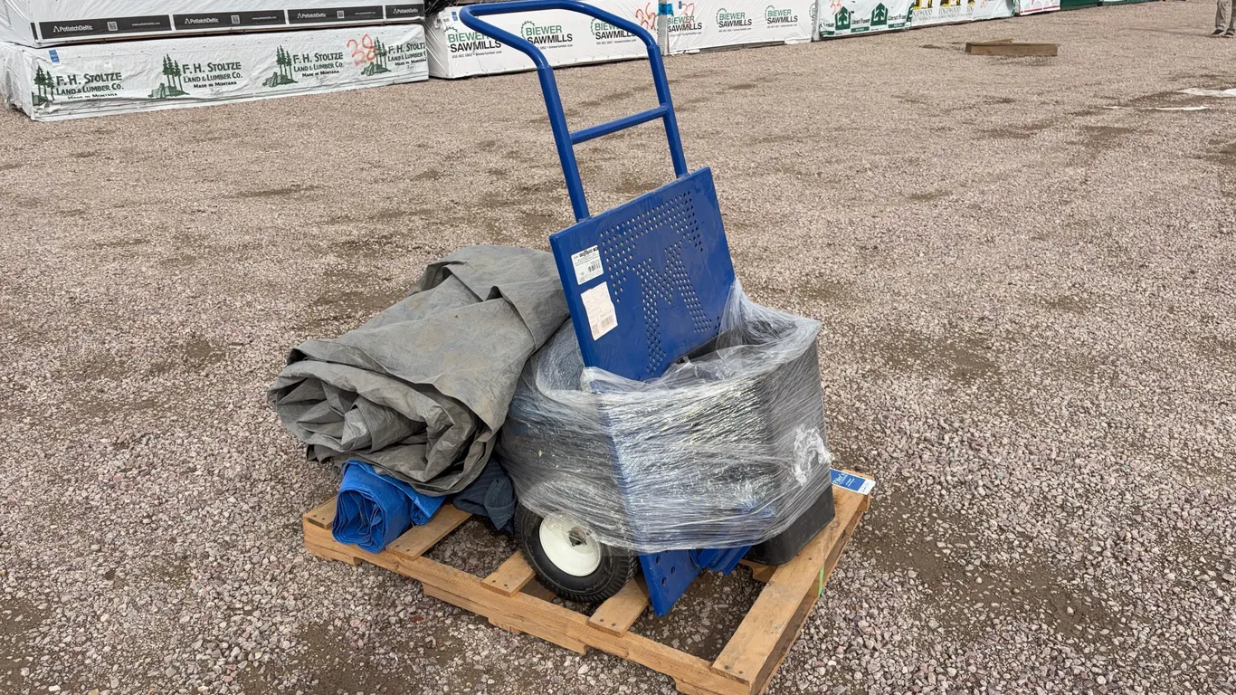Dolly/Cart and Moving Blankets/Tarps