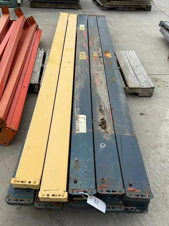 (10) Pallet Racking Crossbeams