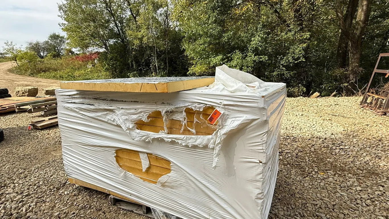 Pallet of (15-1/2" Sheets) of Fire-Rated Foam Boards