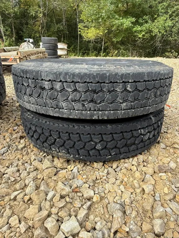 (2) 11R 22.5 Tires
