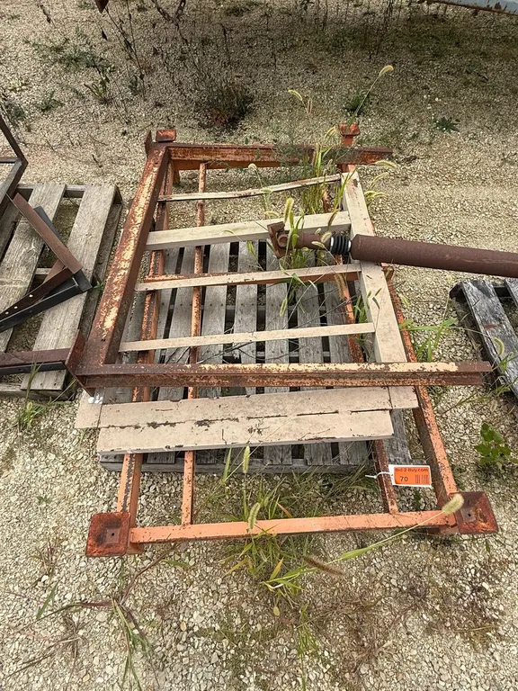 Steel Rack and (2) Assorted Frames