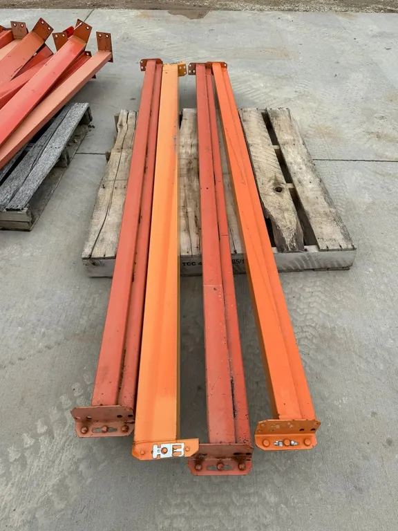 (4) Pallet Racking Crossbeams