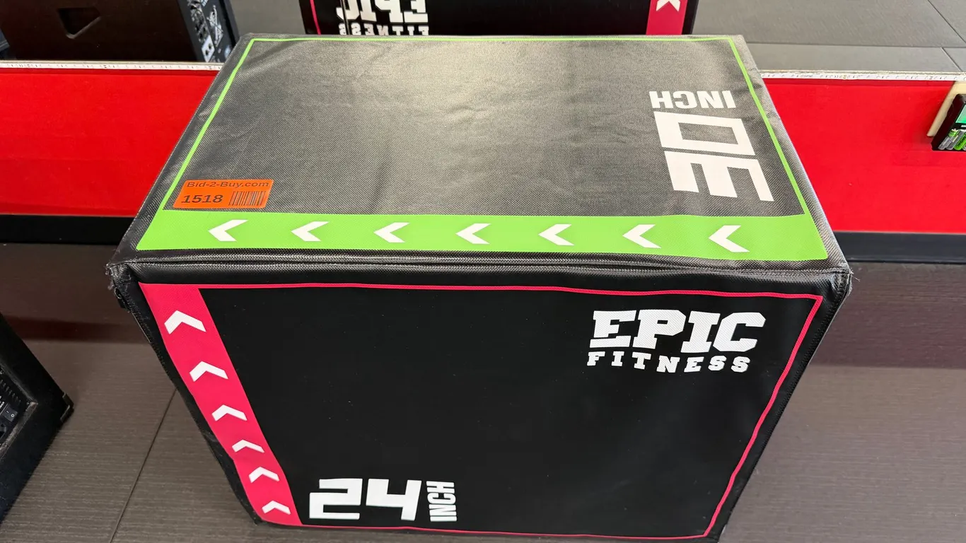 Epic Fitness 3-in-1 Foam Plyometric Jump Box