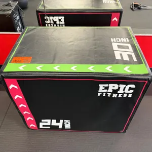 Epic Fitness 3-in-1 Foam Plyometric Jump Box