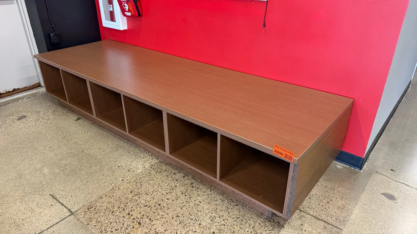 Bench and Shelf Unit