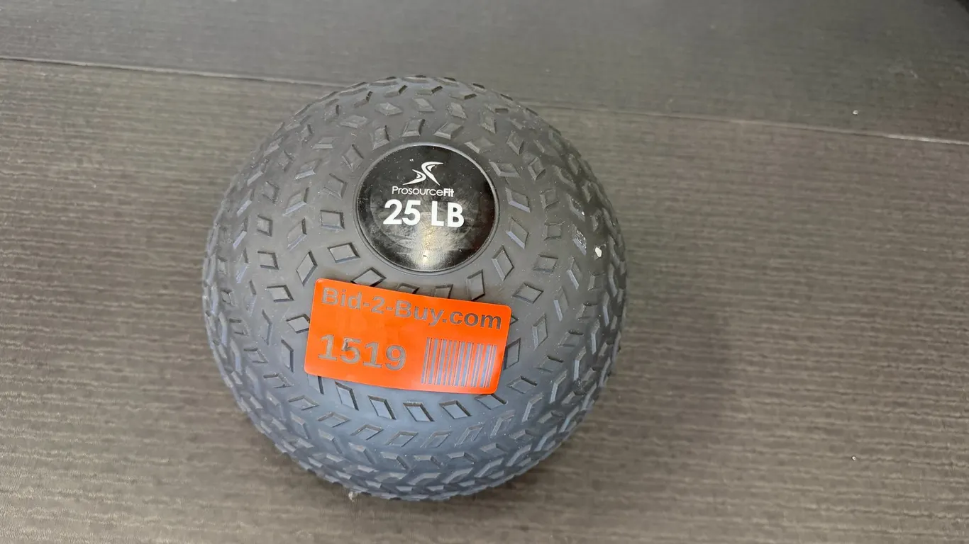 25lb ProSource Fit Tread Slam Medicine Ball