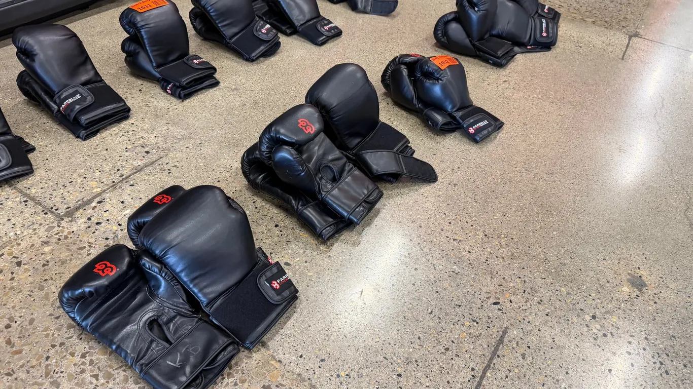 (7) Pairs of Farrell's Xtreme Bodyshaping Boxing Gloves