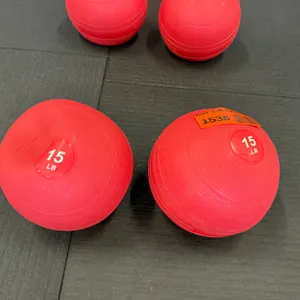 (2) 15lb Medicine Balls