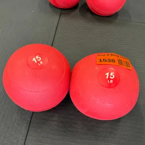 (2) 15lb Medicine Balls